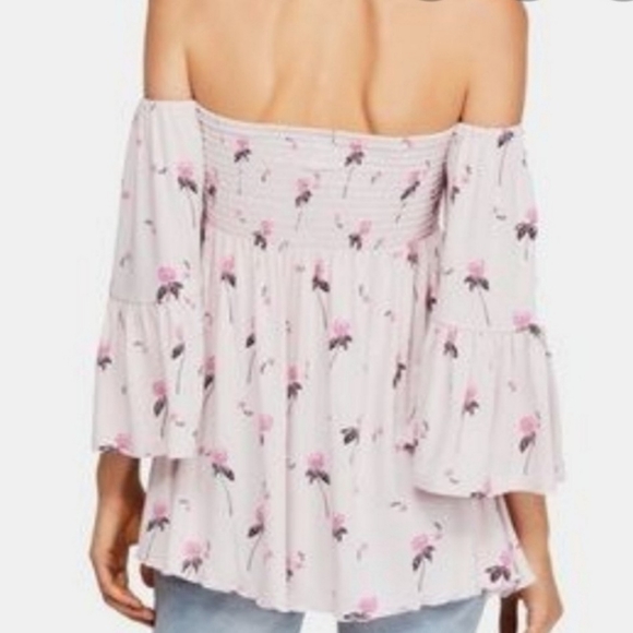 NEW! Free People Lana Off the Shoulder Tunic - Picture 4 of 9